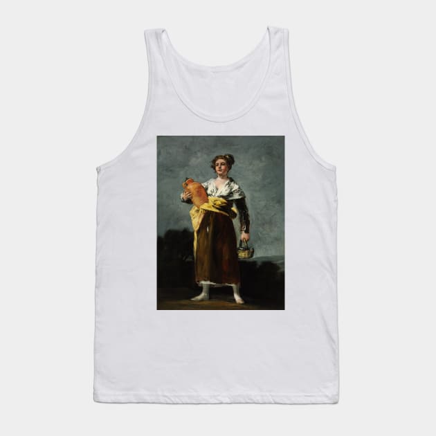 The Water Carrier by Francisco Goya Tank Top by Classic Art Stall